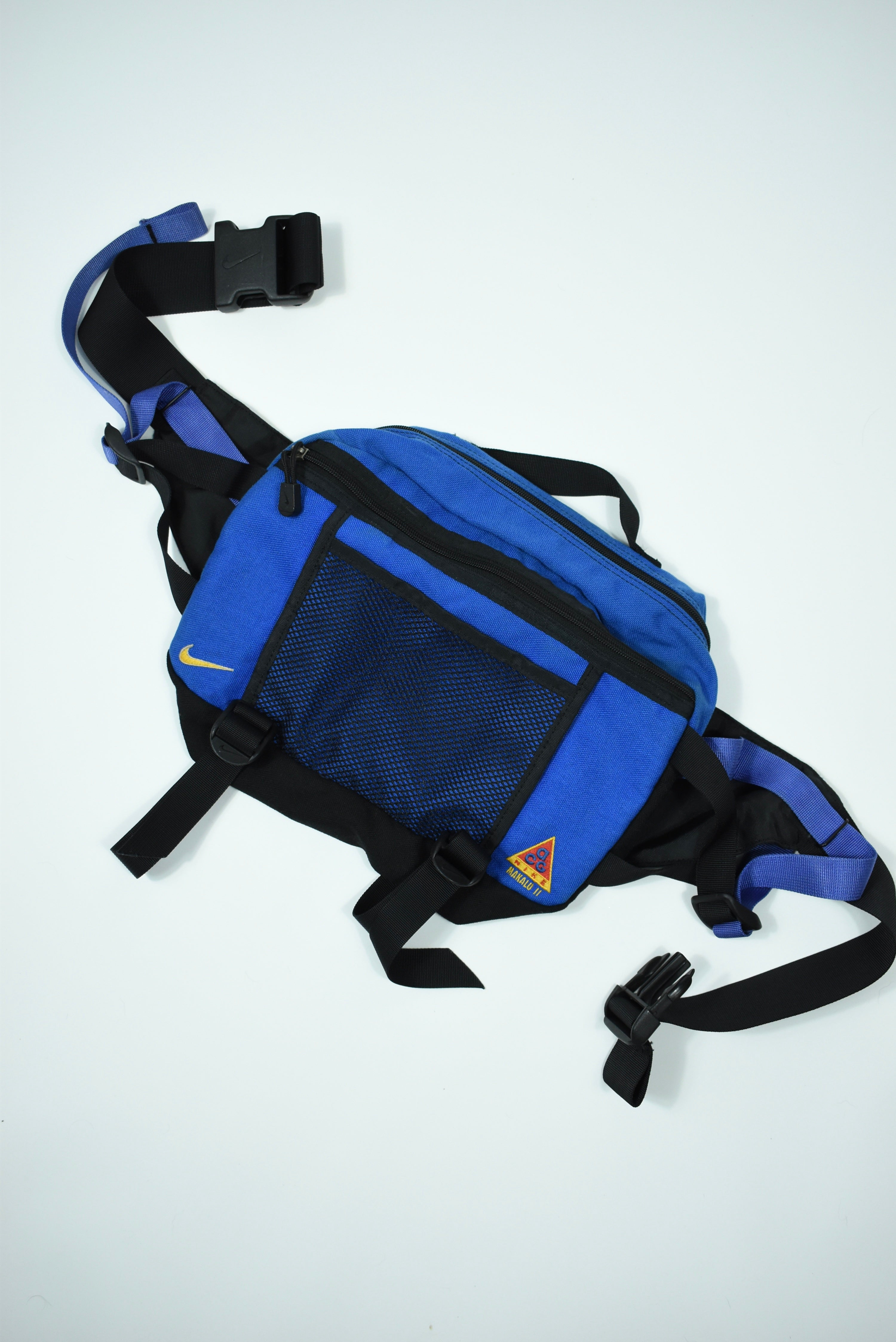 Vintage Nike ACG Tactical Bag Makalu II Blue OS