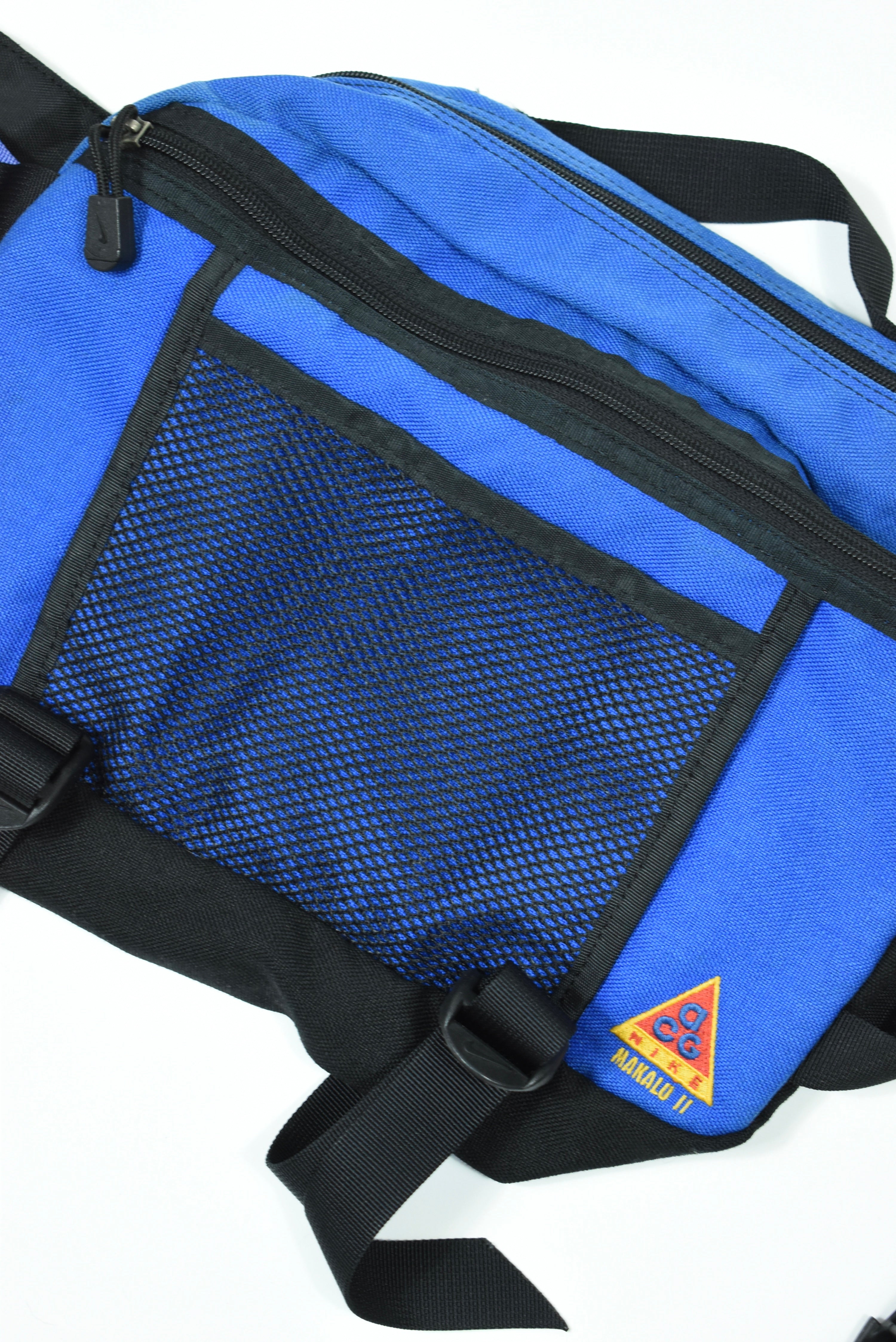 Vintage Nike ACG Tactical Bag Makalu II Blue OS