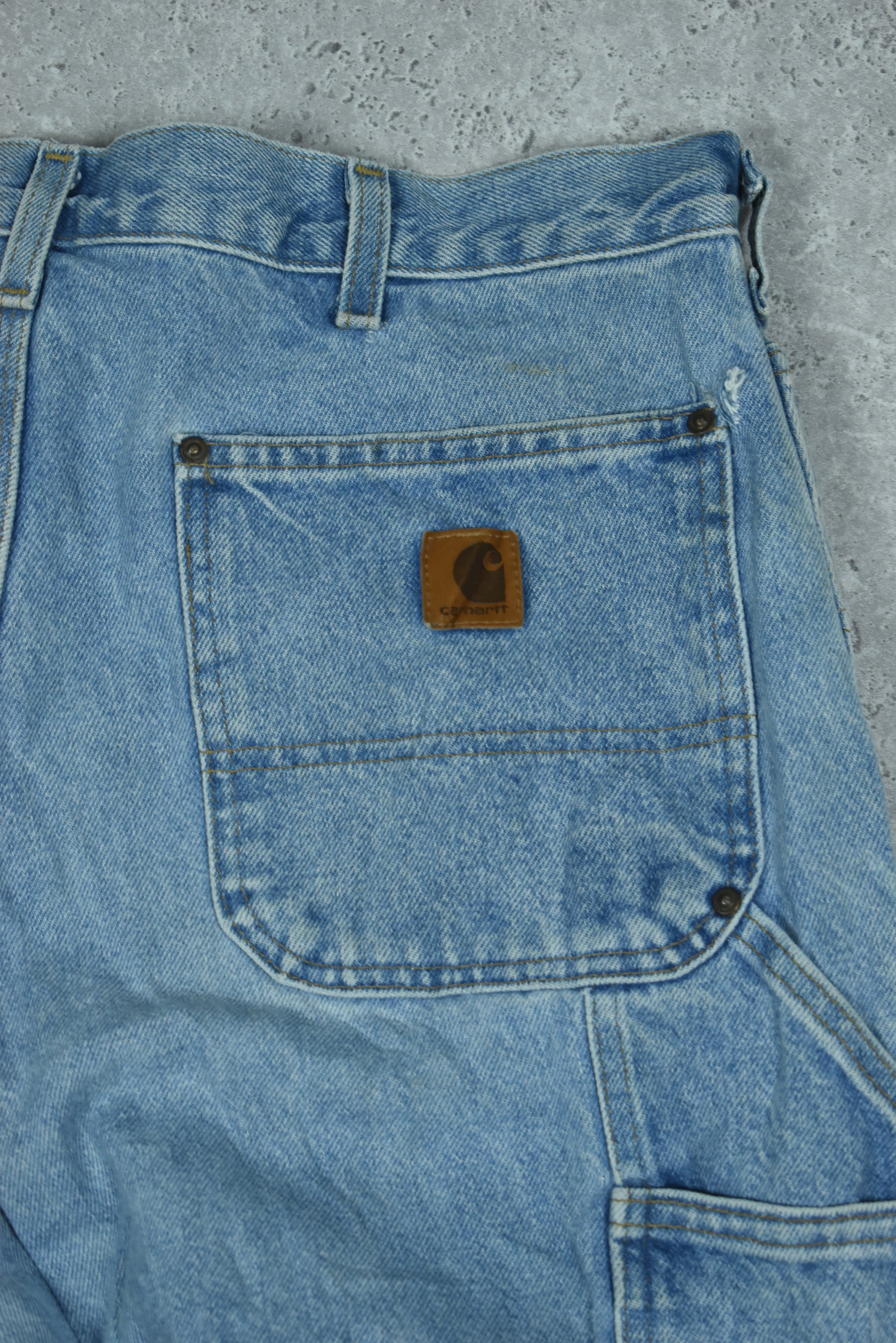 Vintage Carhartt Double Knee Dungarees 36x32