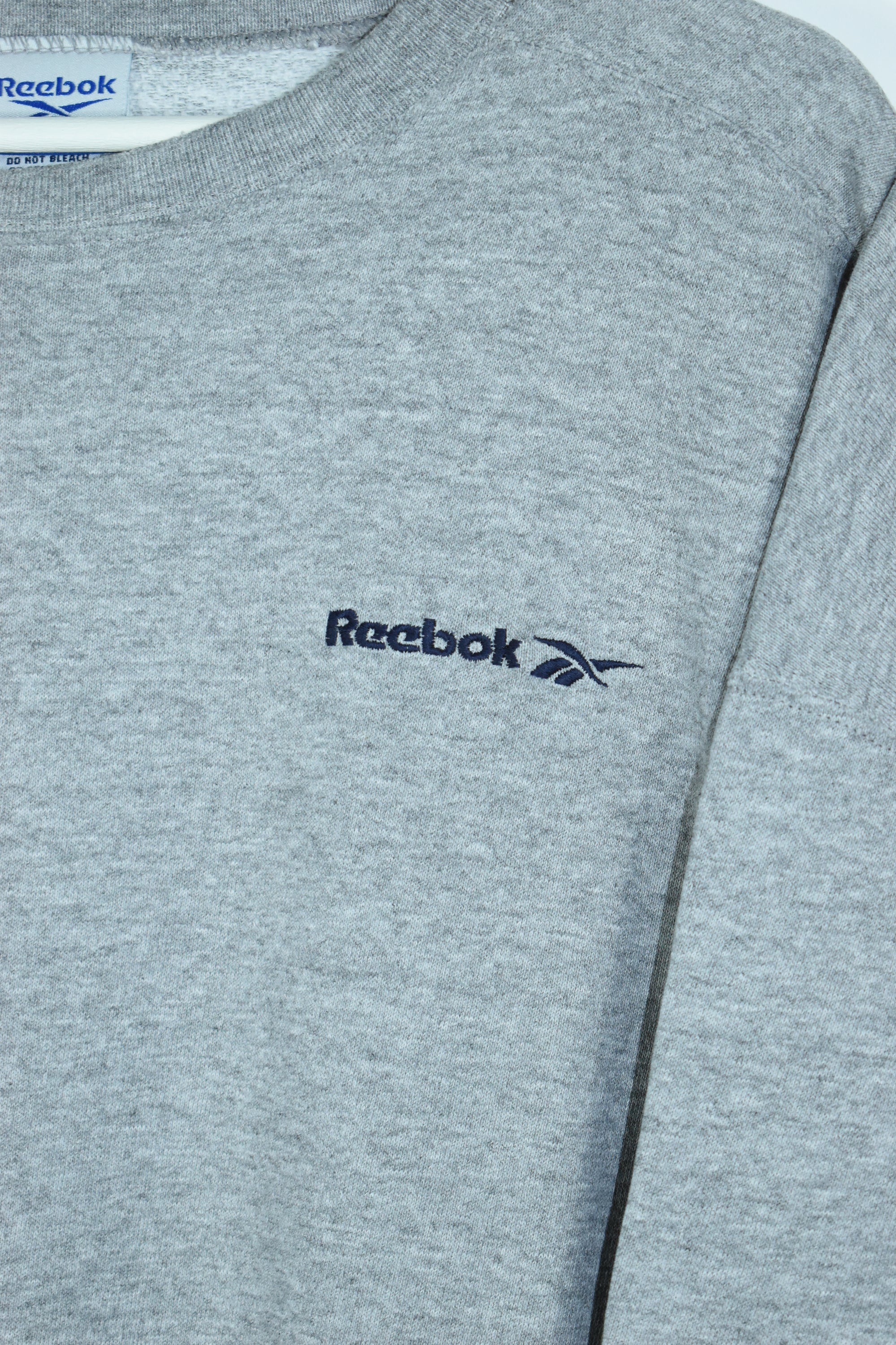 Vintage Reebok Embroidery Logo Sweatshirt LARGE /XL