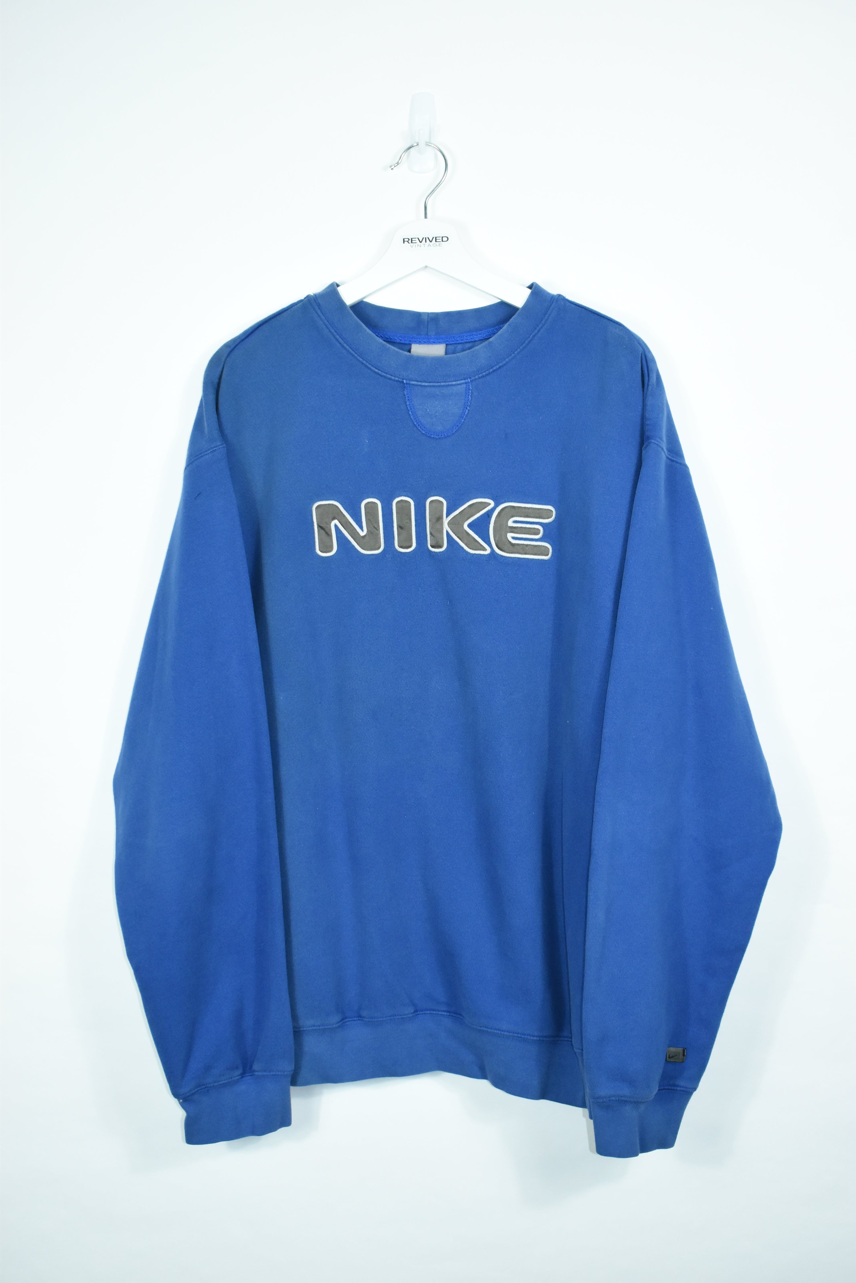 Vintage nike 2025 embroidered crewneck sweatshir