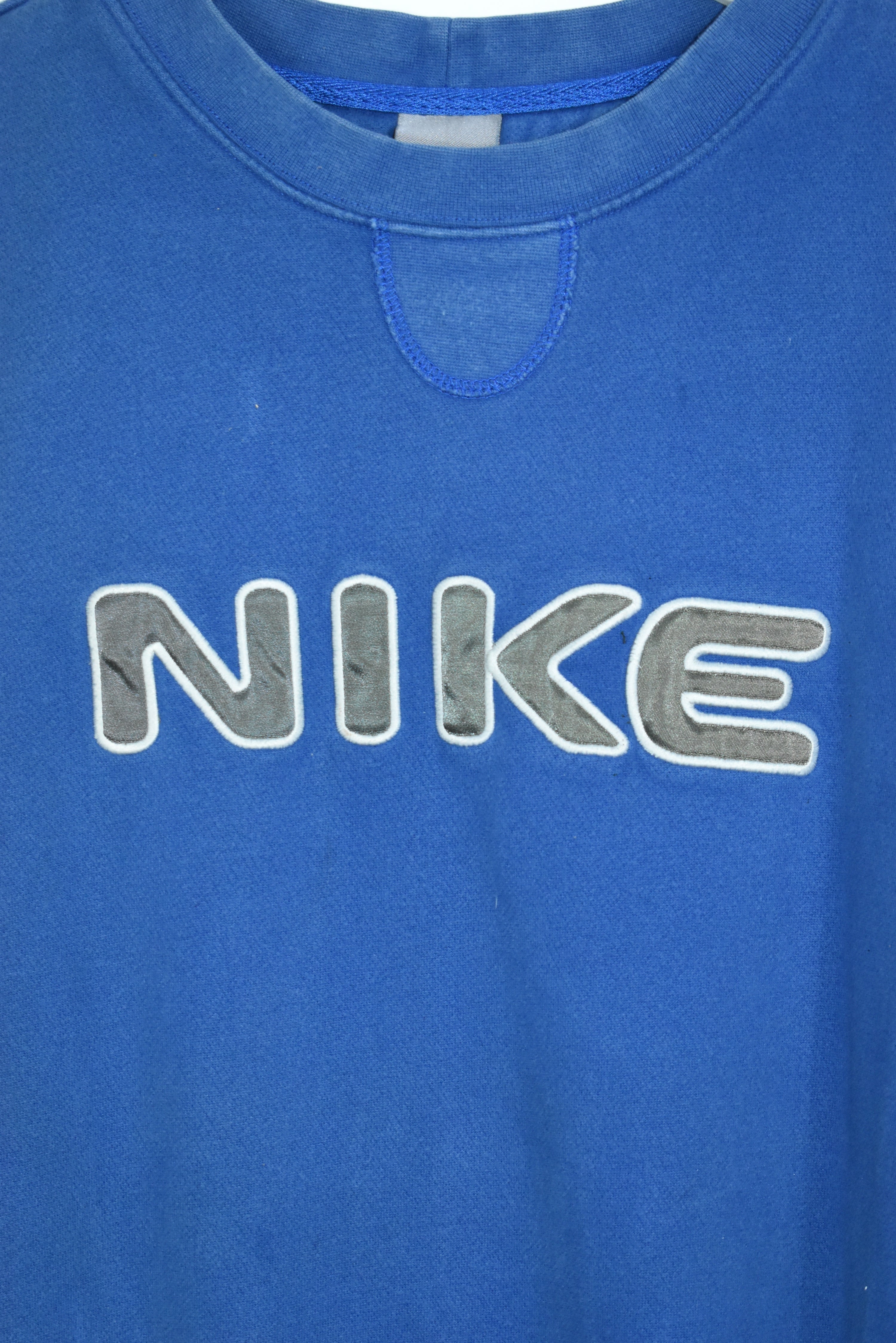 Vintage Nike Puff Print Embroidery Sweatshirt XLARGE