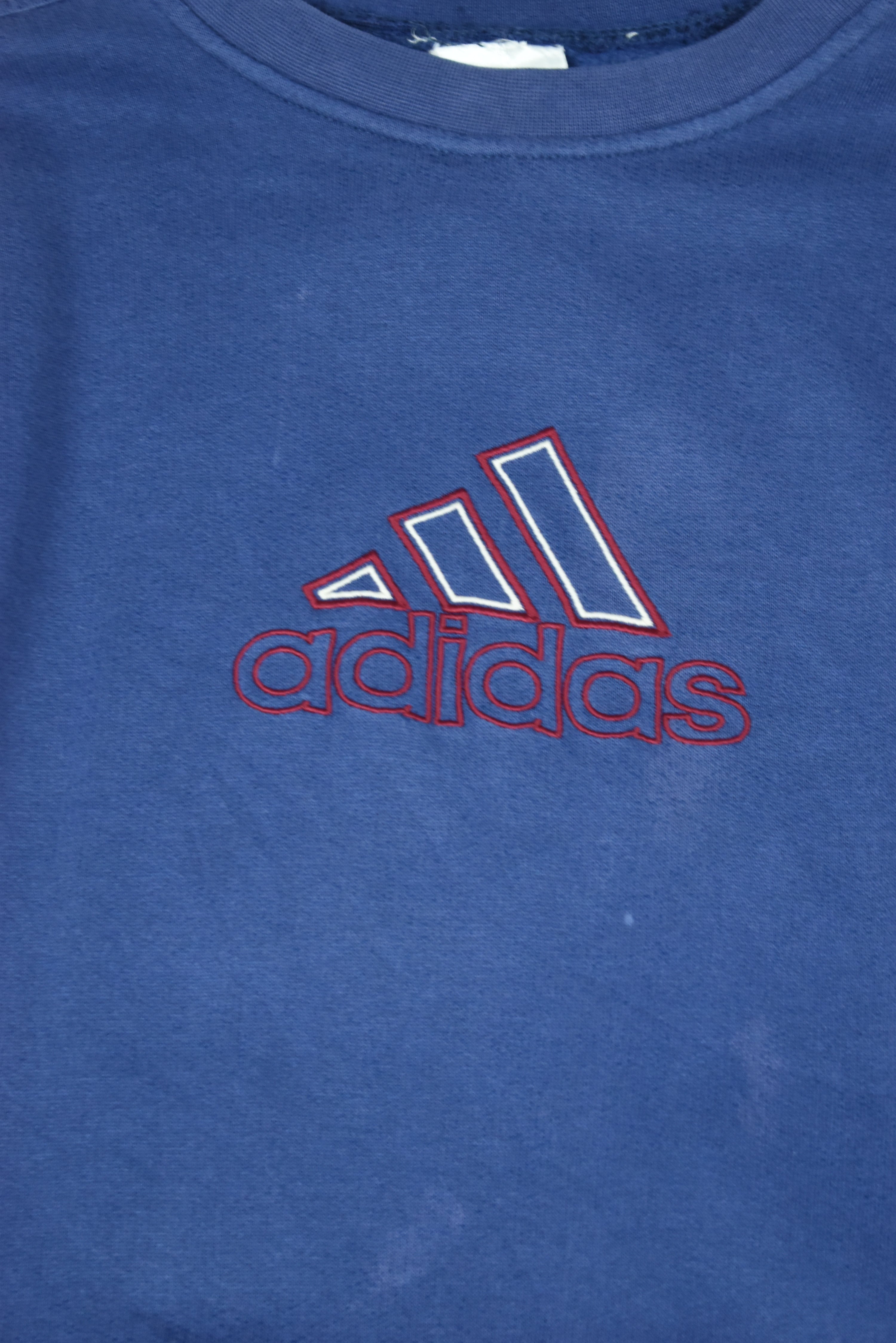 Vintage Adidas Embroidery Rework Sweatshirt Large