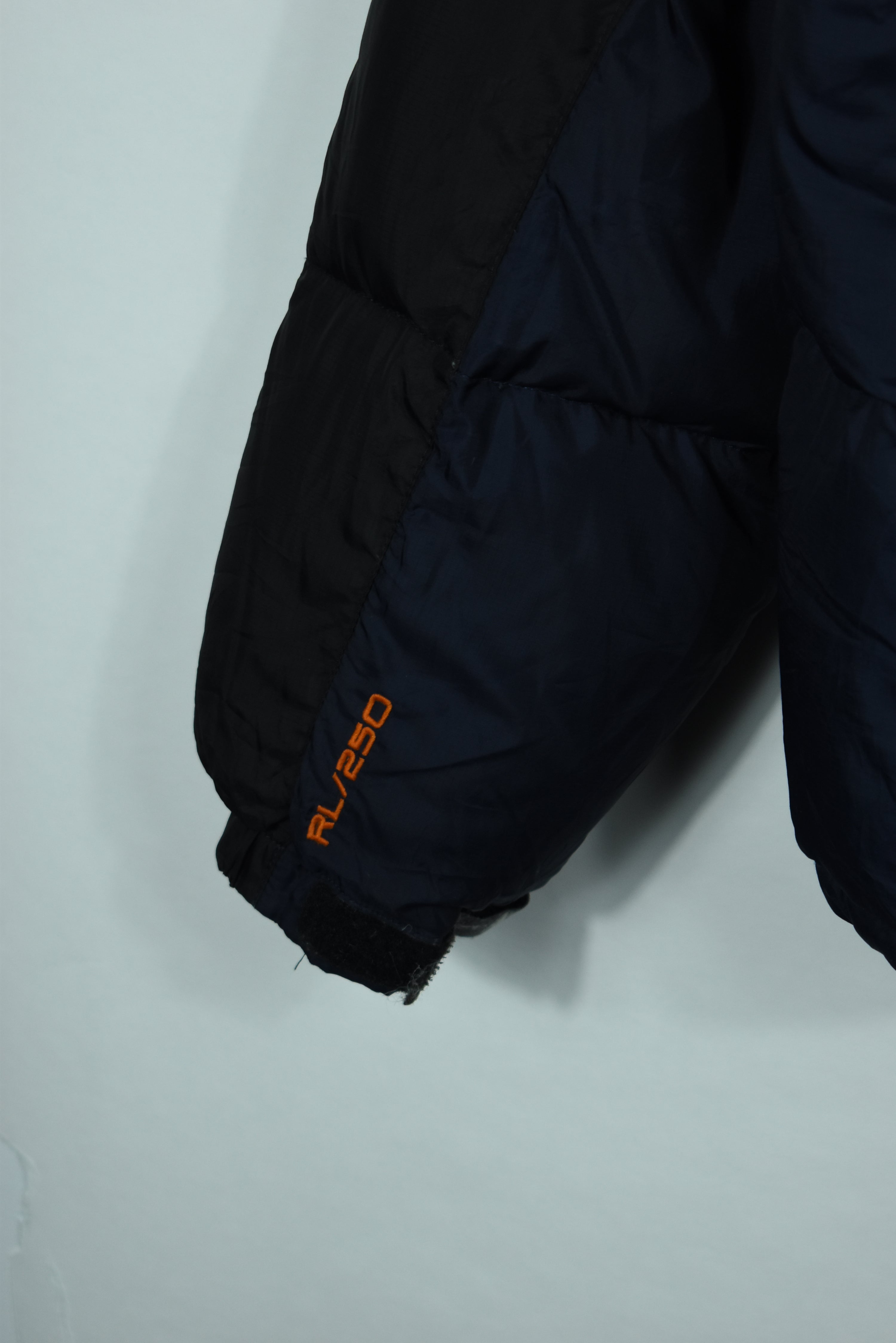 Vintage Ralph Lauren 250 Navy Puffer LARGE