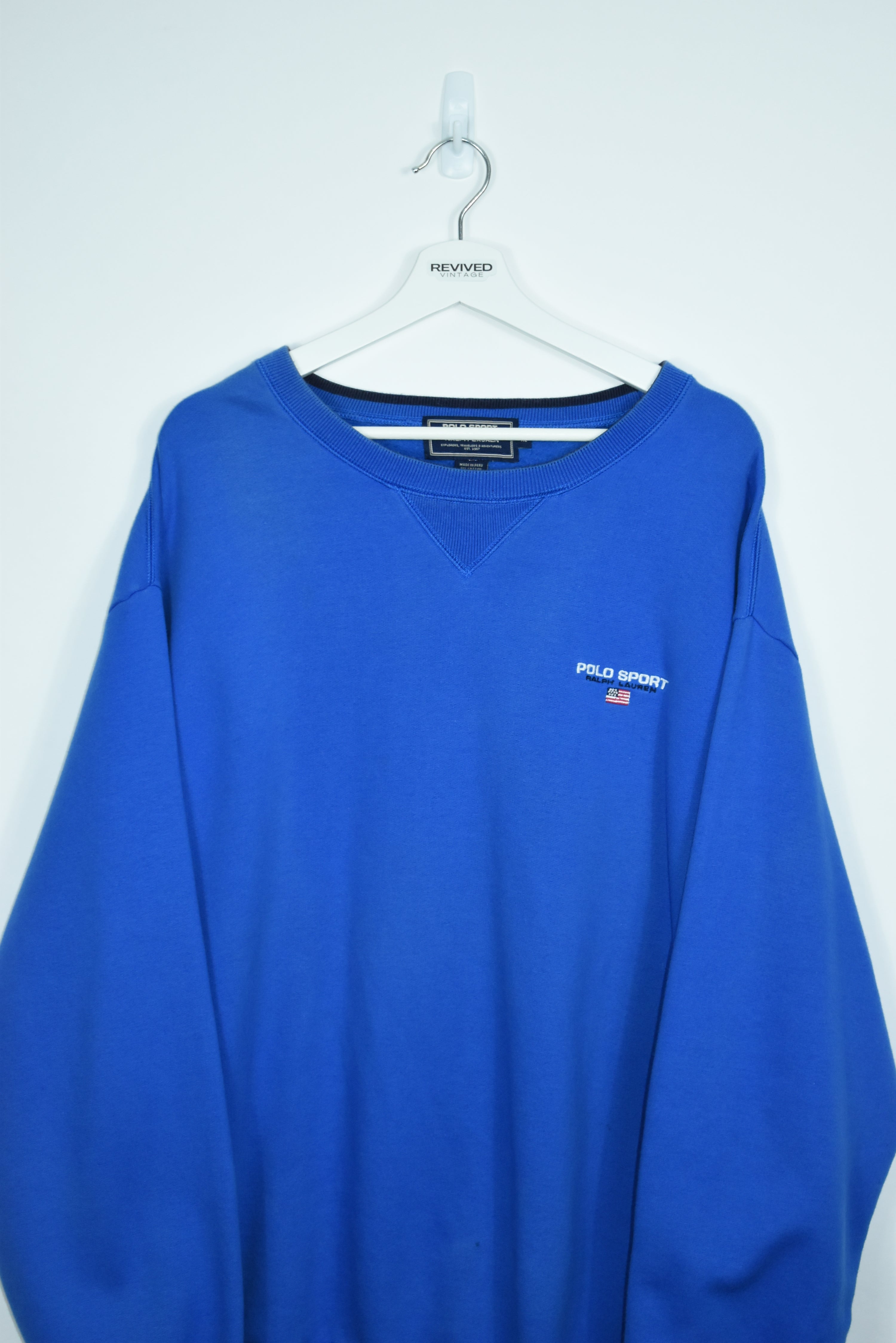 Vintage Ralph Lauren Polo Sport Embroidery Sweatshirt XLARGE