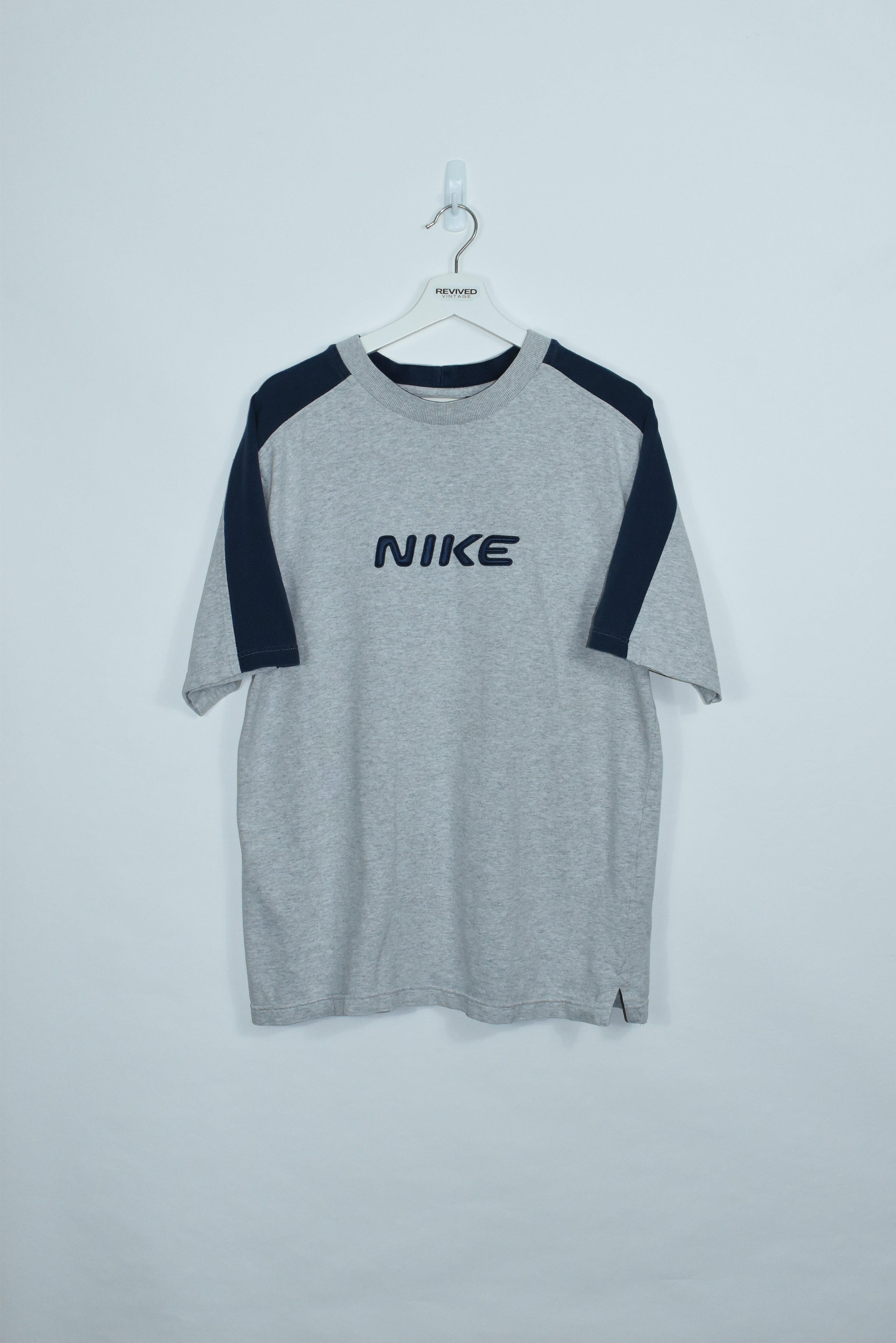 Vintage Nike Puff Print Embroidery T Shirt LARGE