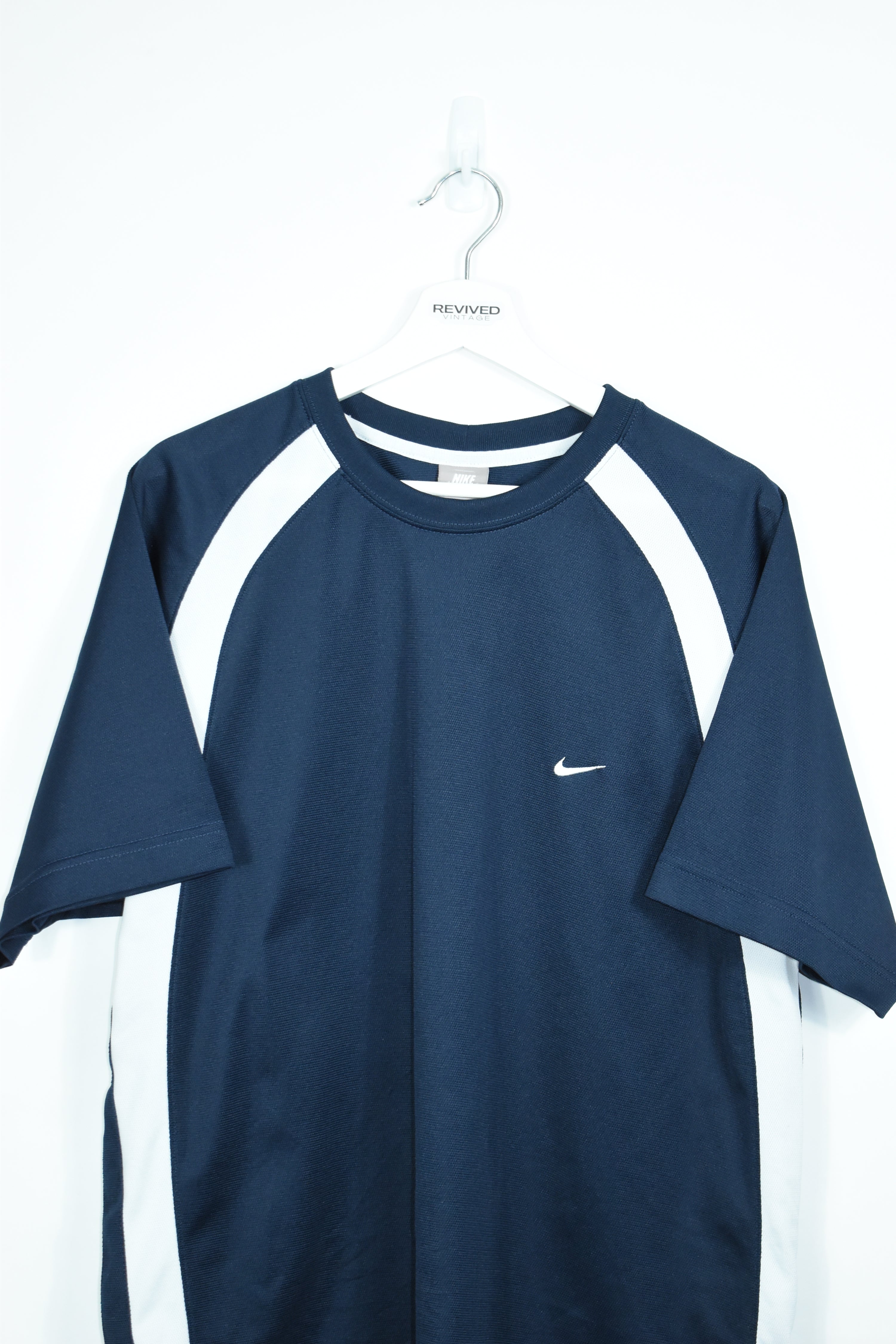 Vintage Nike Navy Jersey T Shirt XLARGE