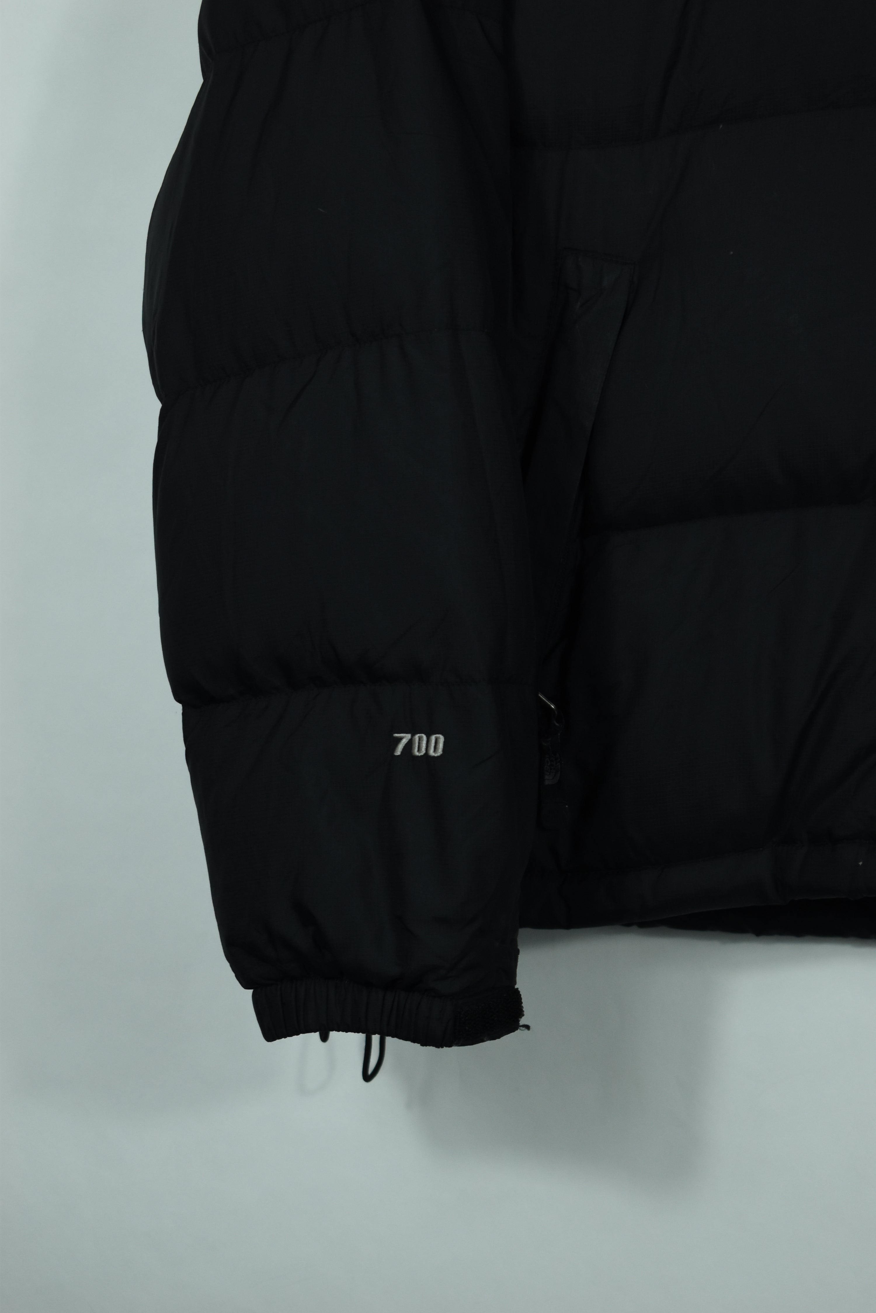 VINTAGE NORTH FACE PUFFER NUPTSE 700 BLACK XLARGE