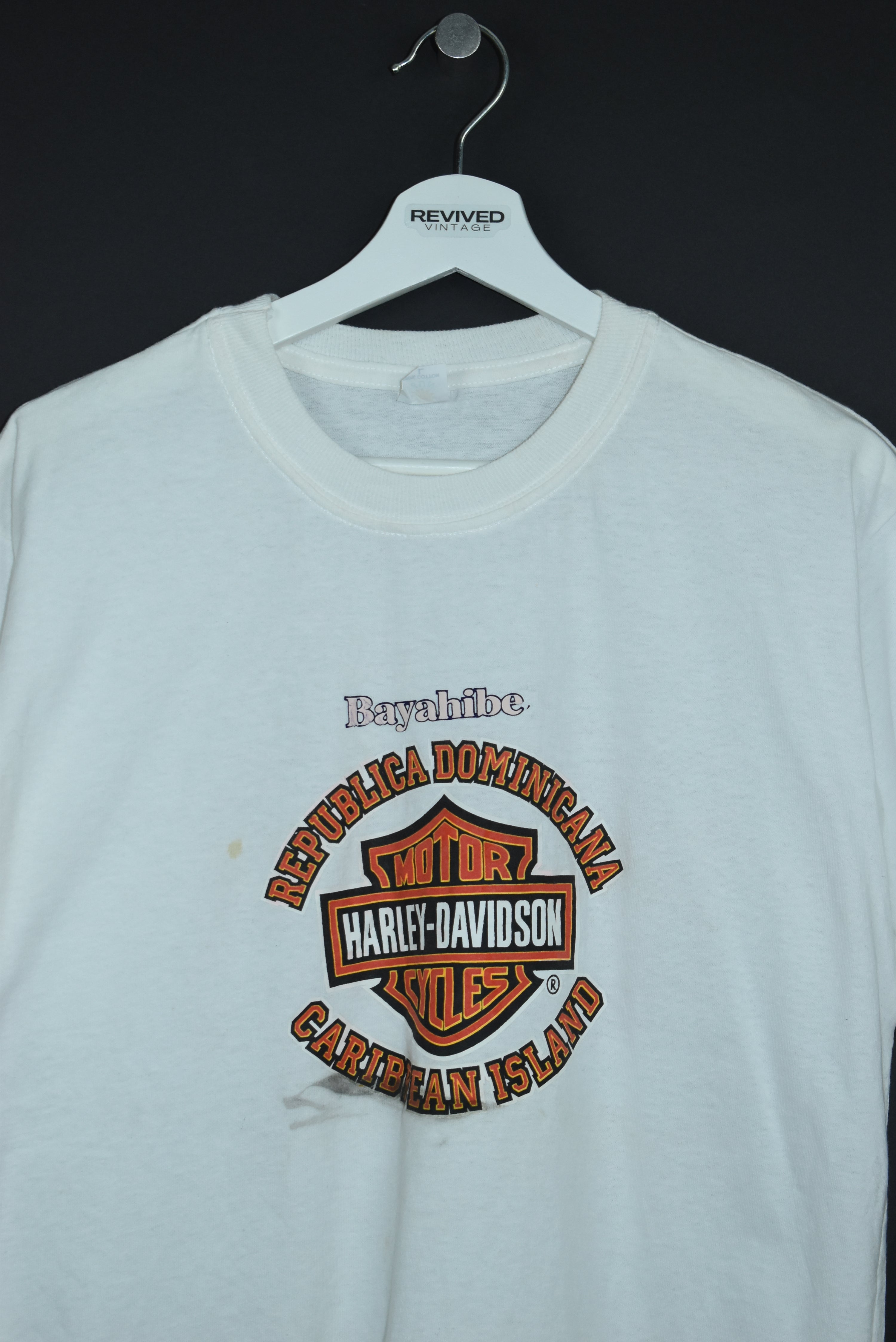 Vintage Harley Davidson Print T Shirt Medium